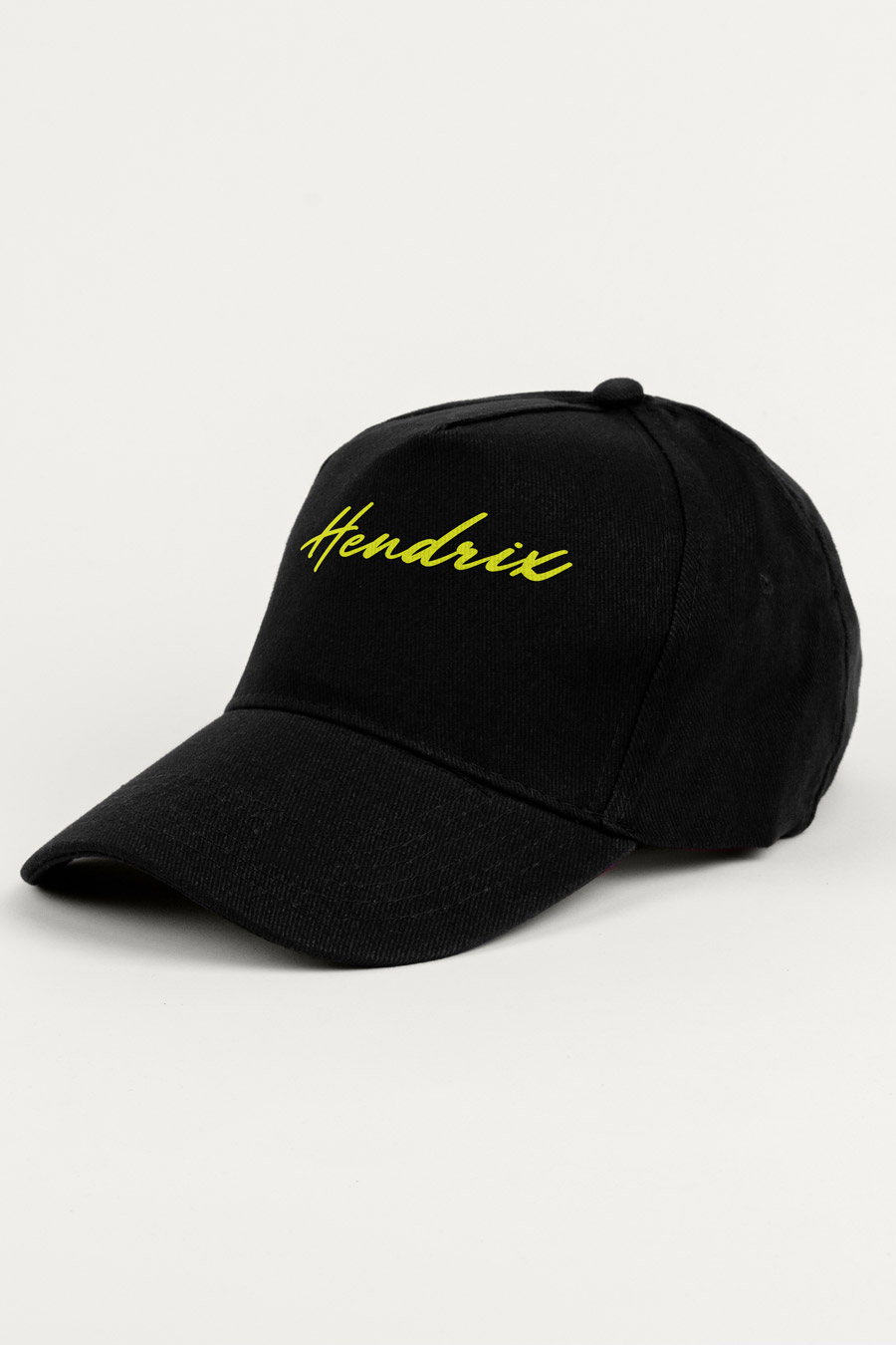 Levně Kšiltovka Jockey, Barva Černá, s Potiskem Hendrix Neon