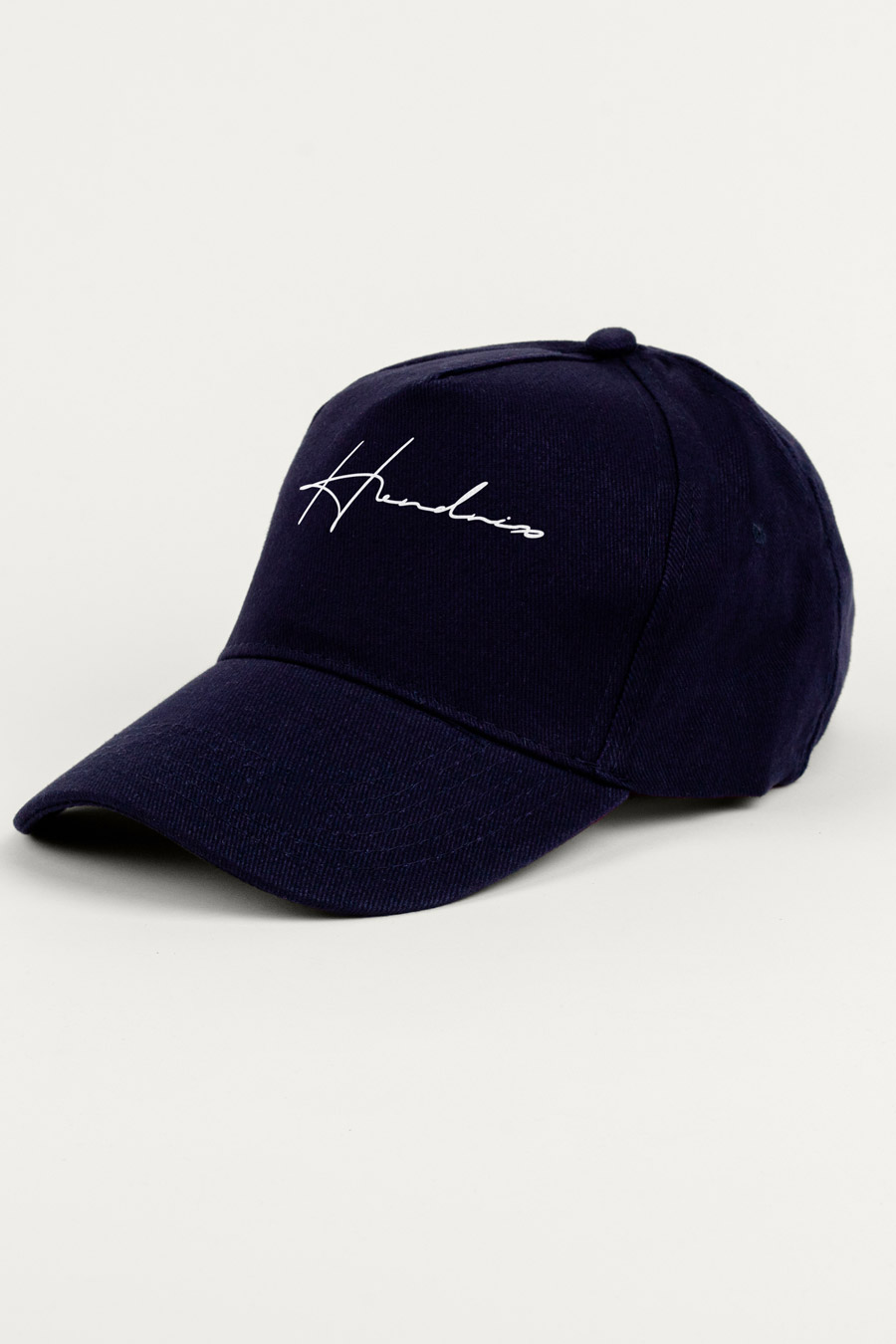 Levně Kšiltovka Jockey, Barva Modrá, s Potiskem Hendrix Signature White