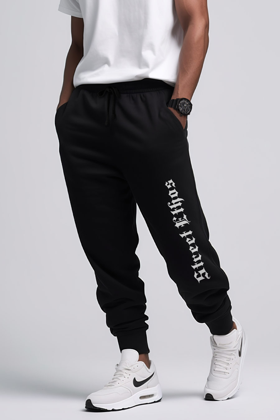 Tepláky Jogger , Barva Modrá, s Potiskem Street Ethos · záber 6