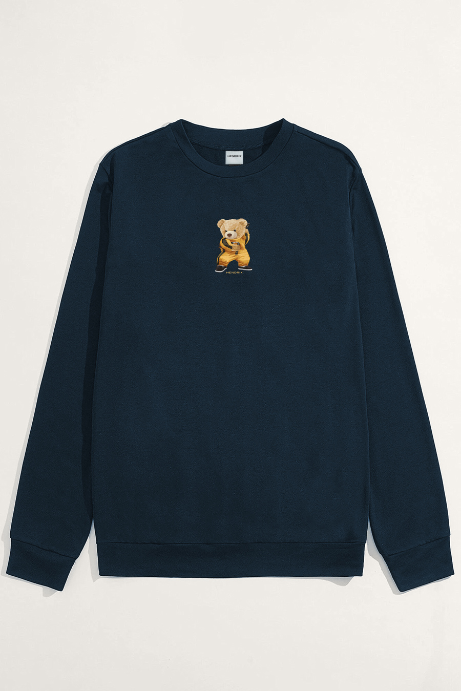 Levně Mikina, Barva Modrá, s Potiskem Kung Fu Teddy