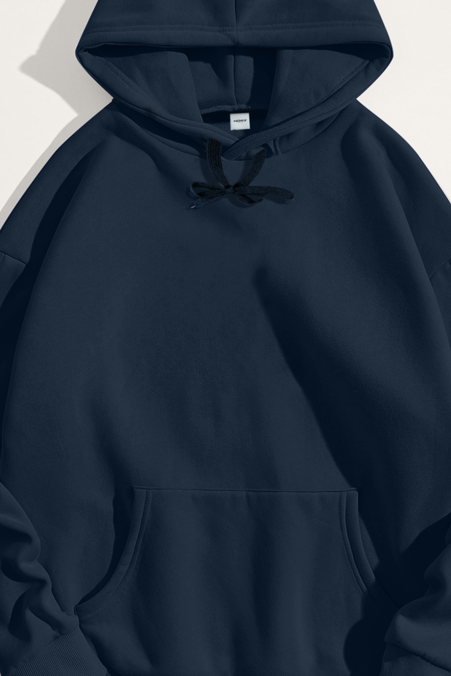 Levně Mikina s Kapucí, Barva Modrá, s Potiskem Regular Hoodie
