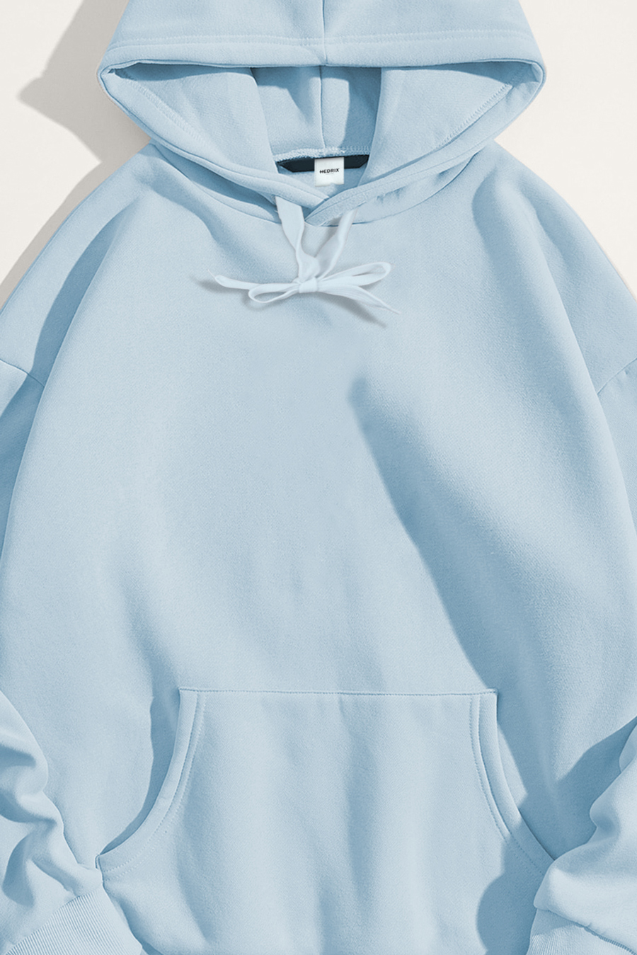 Levně Mikina s Kapucí, Barva Nebesky Modrá , s Potiskem Regular Hoodie