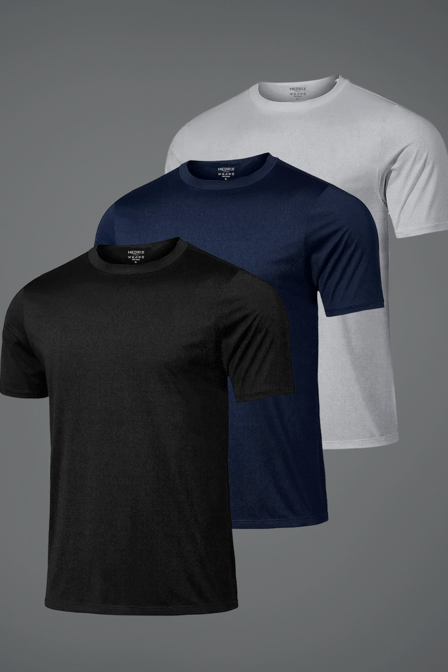 Levně Hyperflow Pro Fitness Trička, Balení po 3 - Basics