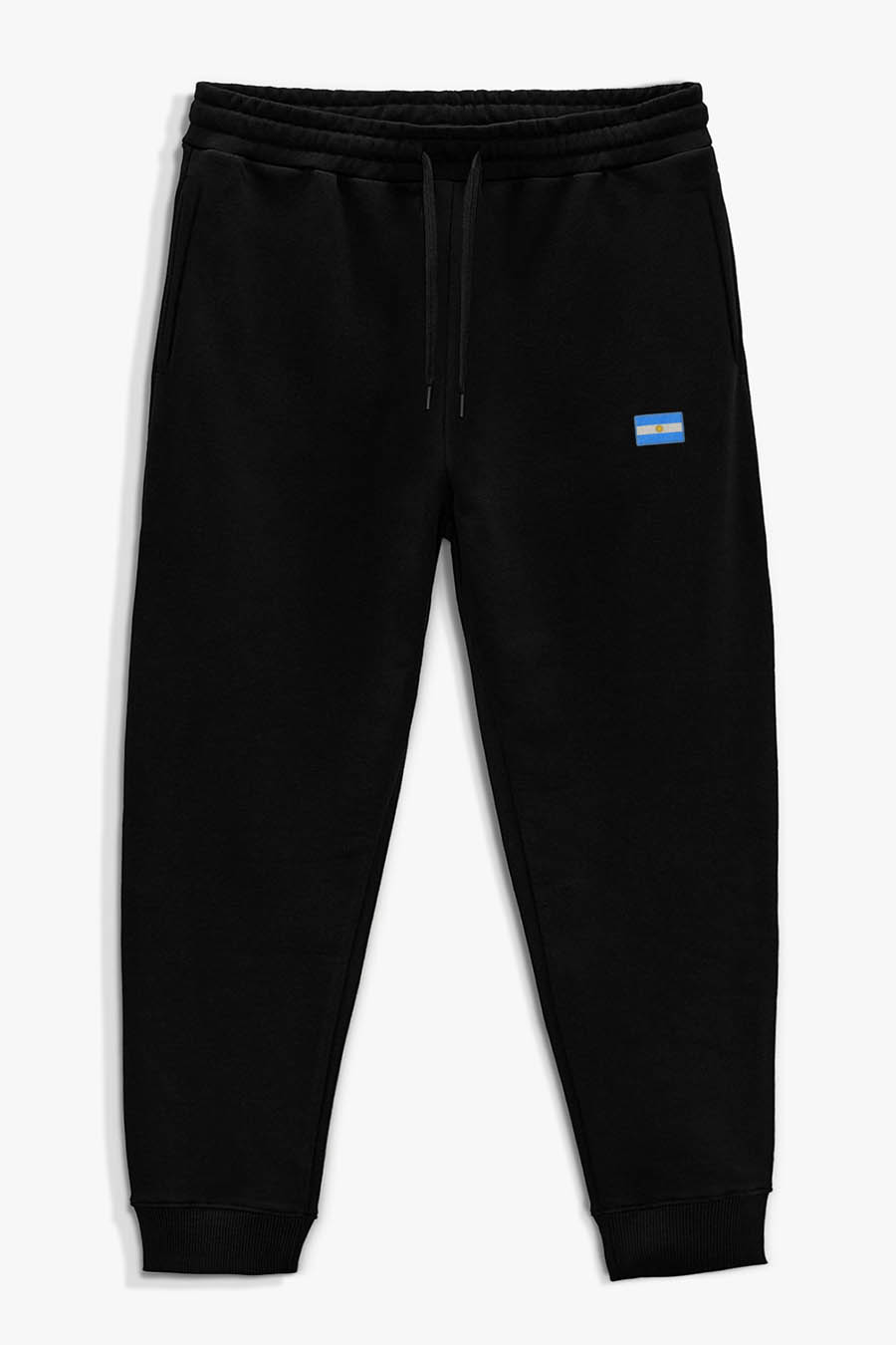 Levně Tepláky Jogger , Barva Černá, s Potiskem Argentinian Flag