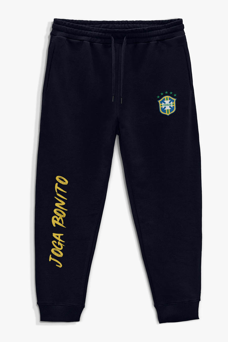 Levně Tepláky Jogger , Barva Modrá, s Potiskem Favelas