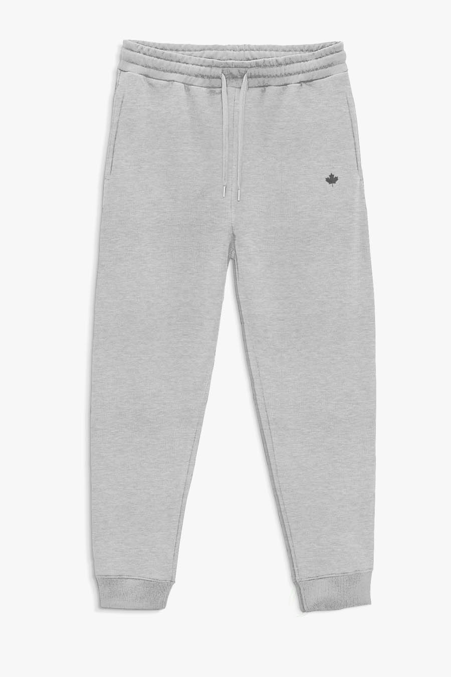 Levně Tepláky Jogger , Barva Šedá, s Potiskem Maple Leaf