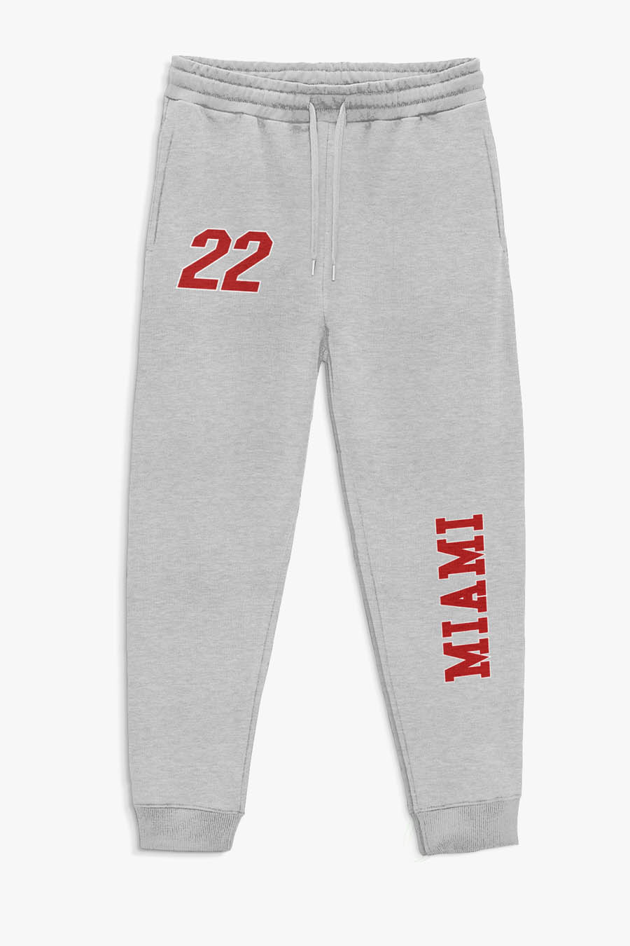 Levně Tepláky Jogger , Barva Šedá, s Potiskem Miami 22