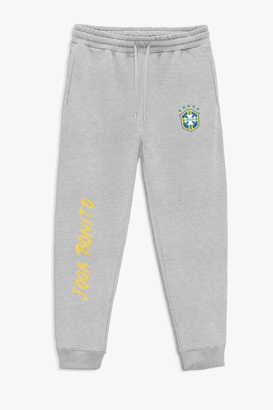 Levně Tepláky Jogger , Barva Šedá, s Potiskem Favelas