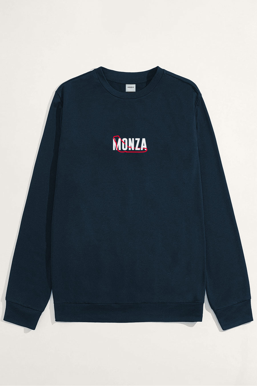 Levně Mikina, Barva Modrá, s Potiskem Monza