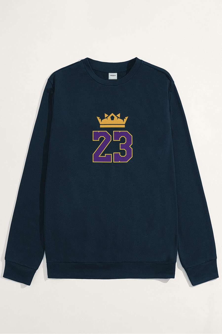 Levně Mikina, Barva Modrá, s Potiskem King