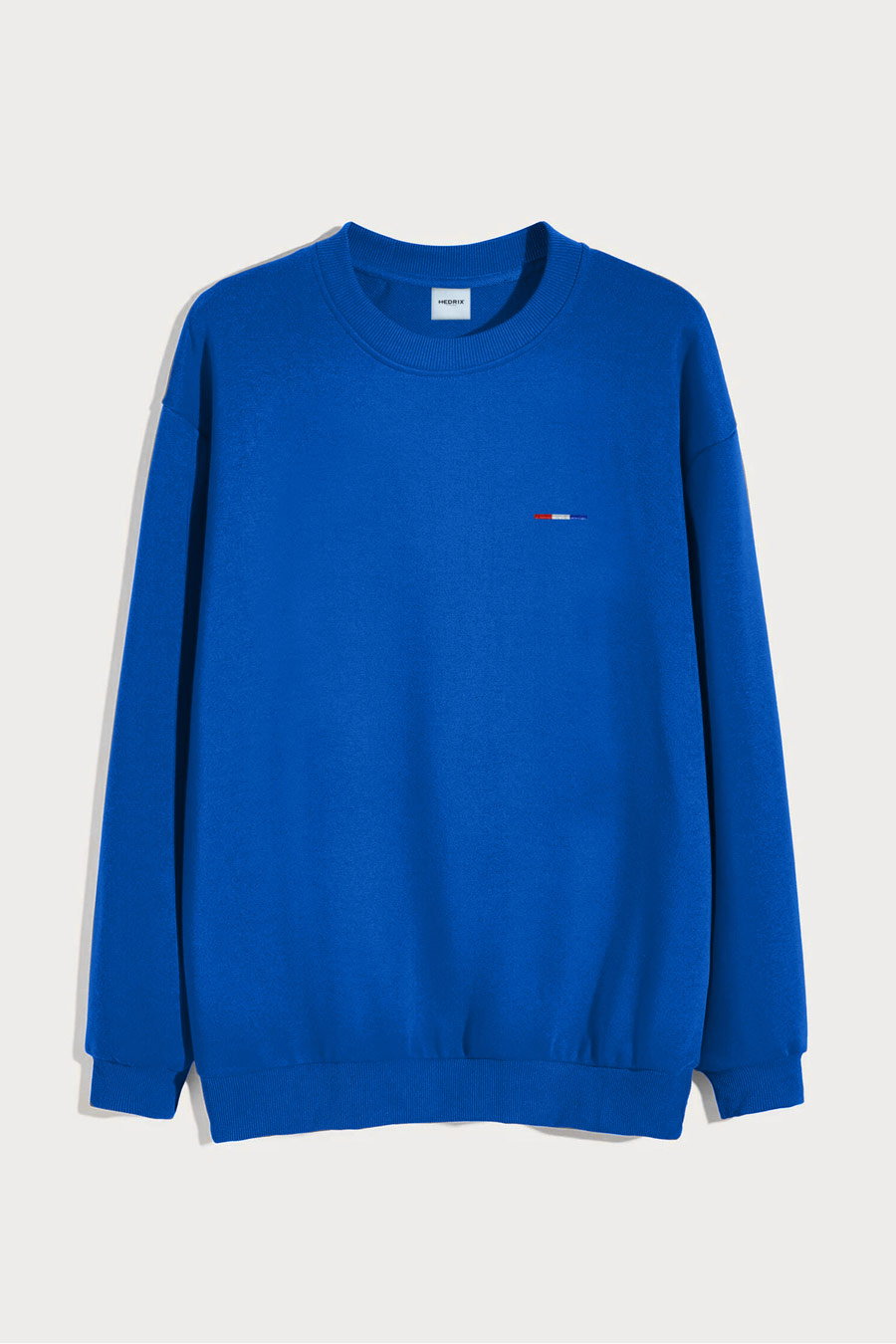 Levně Mikina, Barva Modrá Elektrická, s Potiskem French Stripe