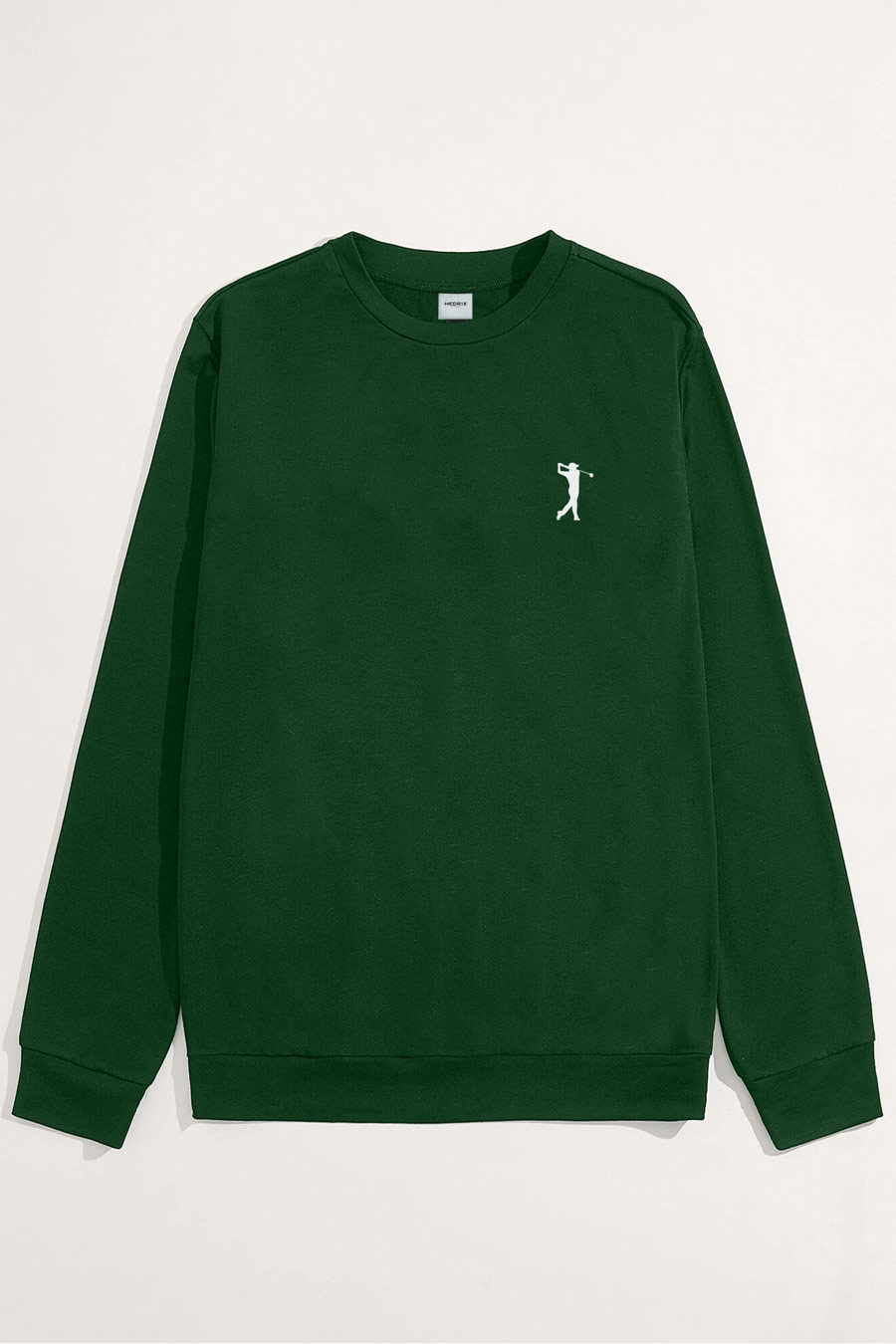 Levně Mikina, Barva Zelená, s Potiskem Golf Swing Logo