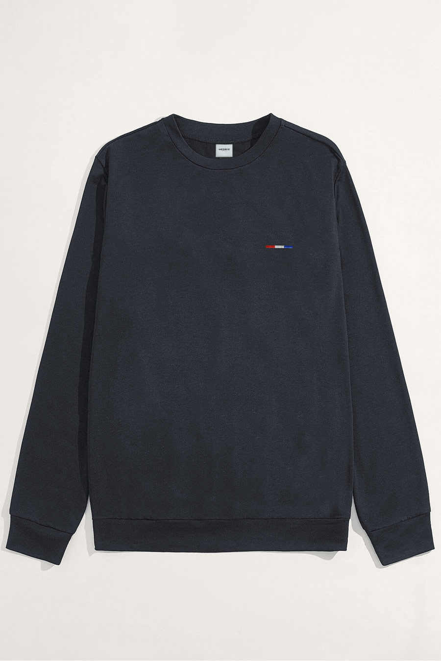 Levně Mikina, Barva Železitě Šedá, s Potiskem French Stripe