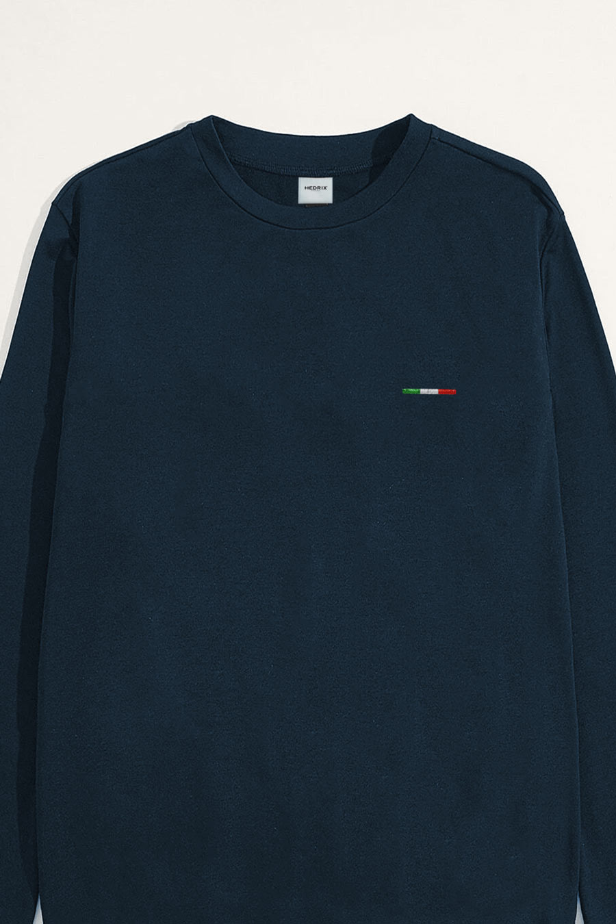 Levně Mikina, Barva Modrá, s Potiskem Italian Stripe