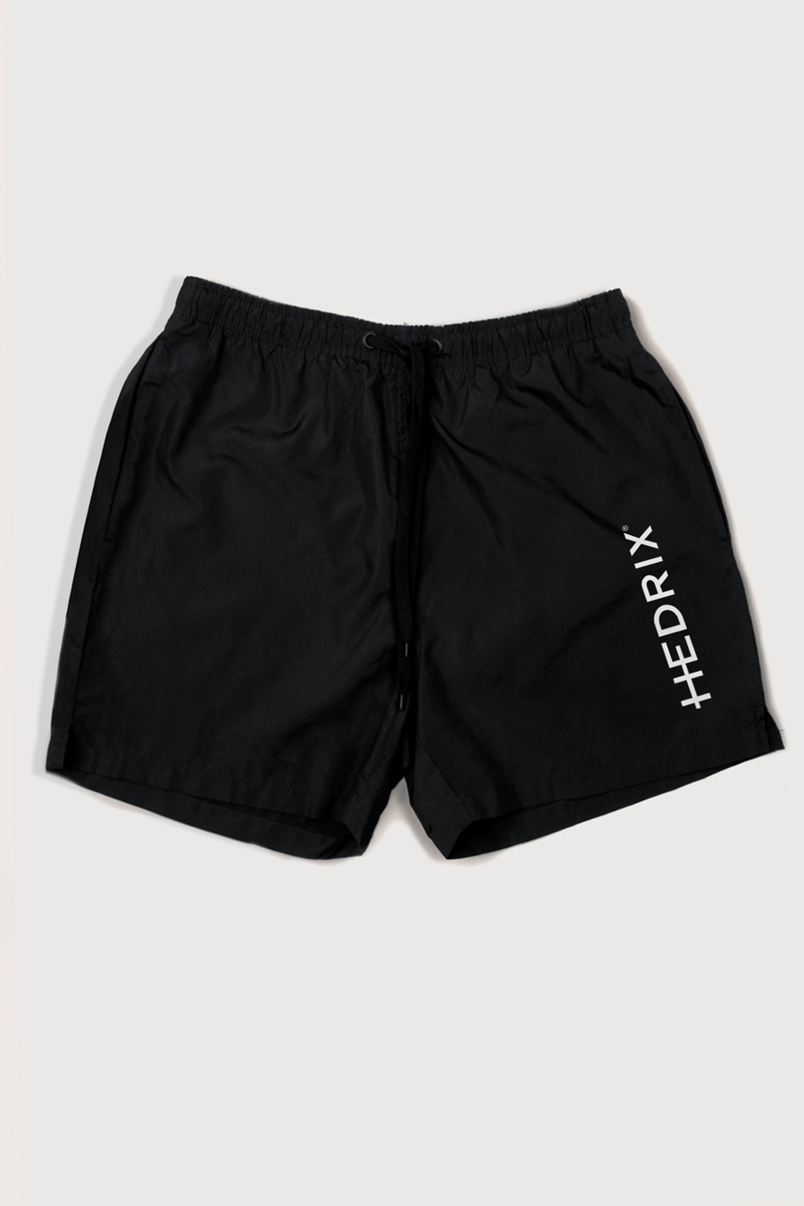 Levně Plavecké Šortky , Barva Černá, s Potiskem Hedrix Logo