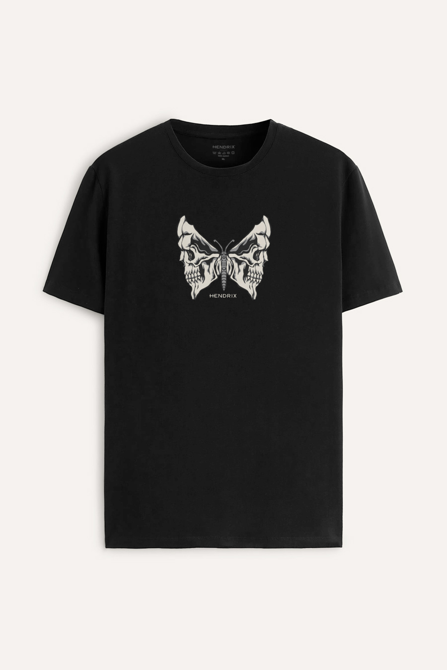 Levně Tričko, Barva Černá, s Potiskem Deadly Butterfly