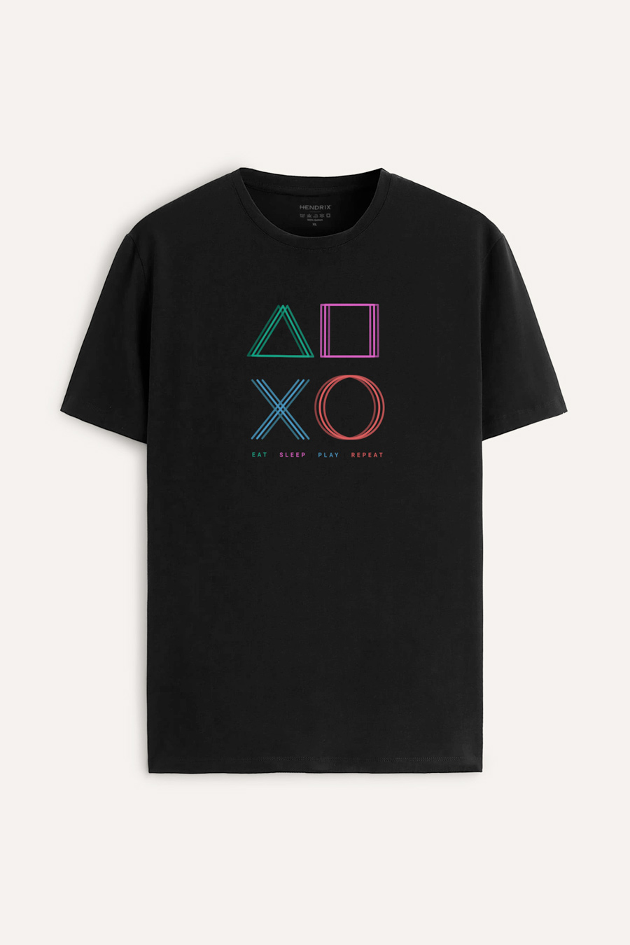 Levně Tričko, Barva Černá, s Potiskem Gamer Essential