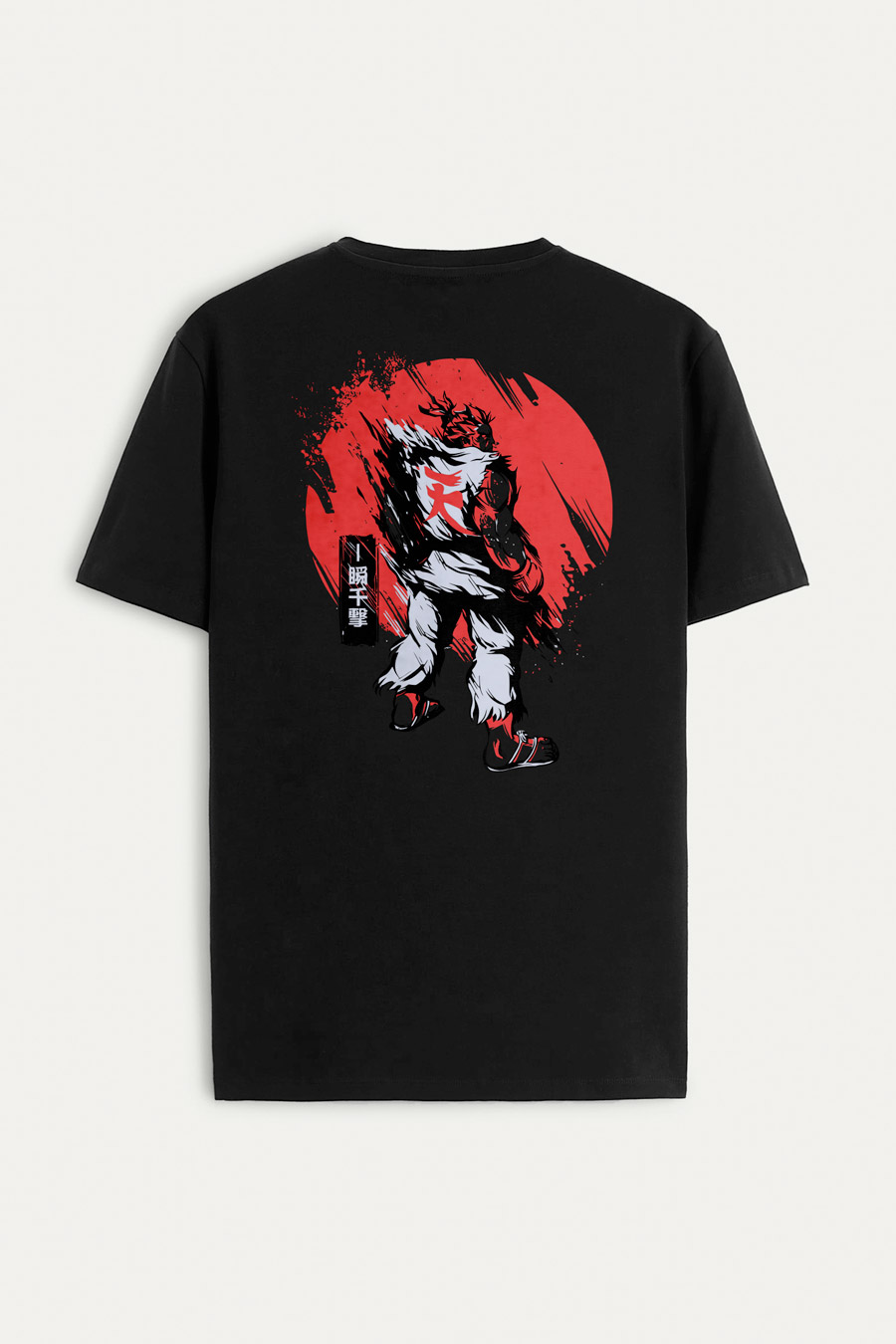 Levně Tričko, Barva Černá, s Potiskem Street Fighter
