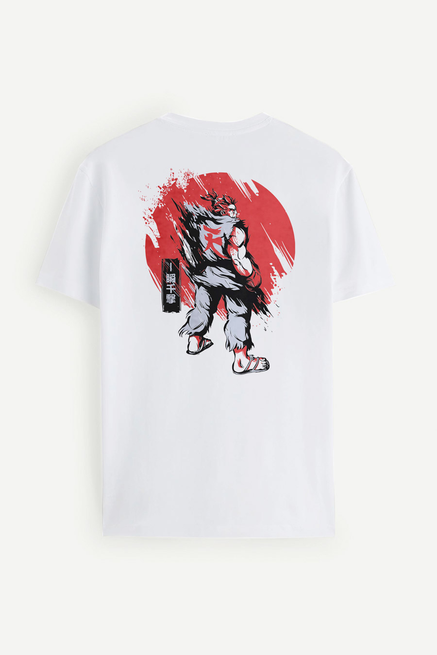 Levně Tričko, Barva Bílá, s Potiskem Street Fighter