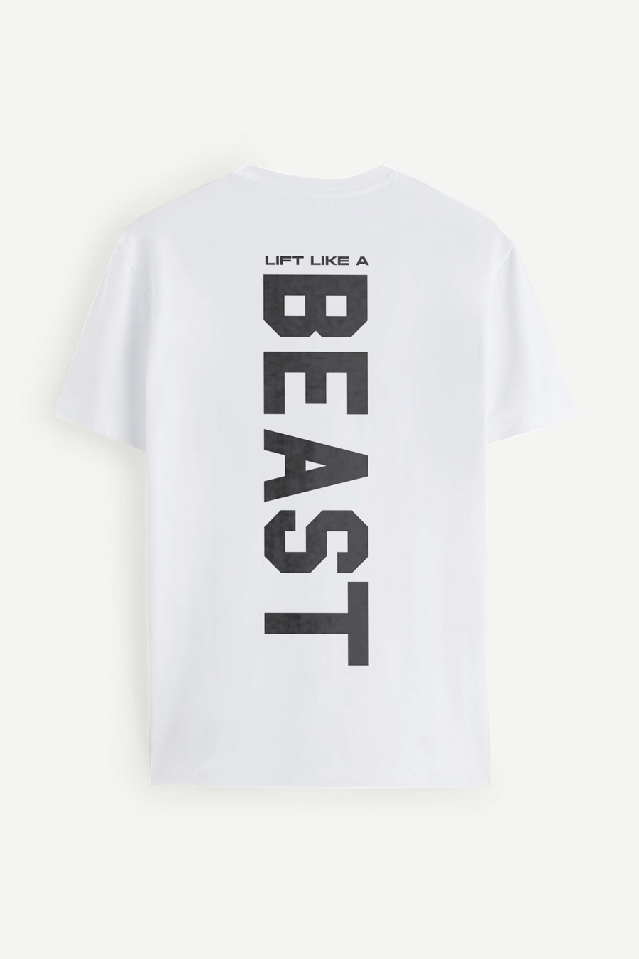 Levně Tričko, Barva Bílá, s Potiskem Lift Like A Beast