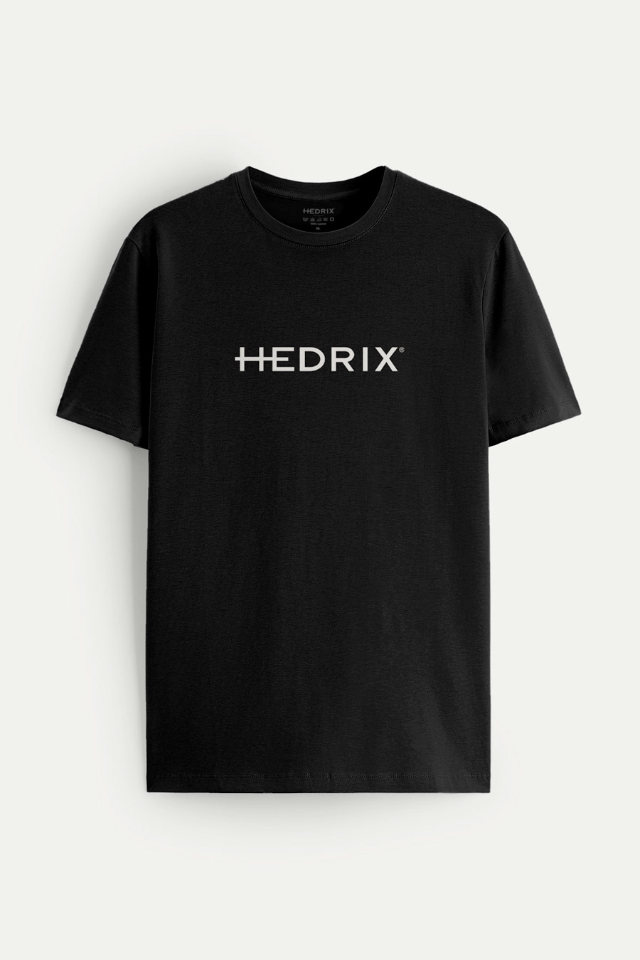 Levně Tričko, Barva Černá, s Potiskem Hedrix Logo
