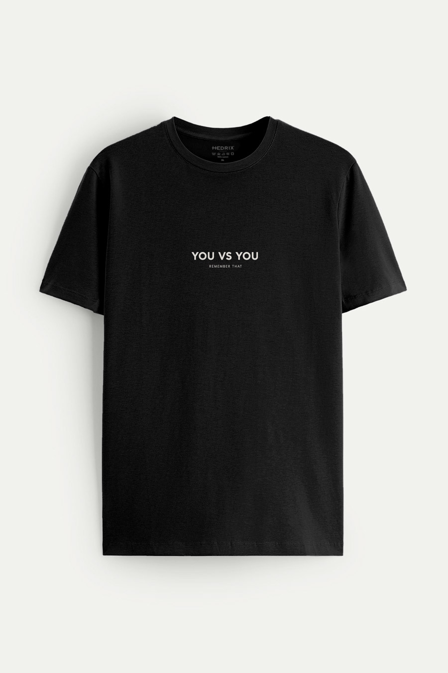 Levně Tričko, Barva Černá, s Potiskem You Versus You