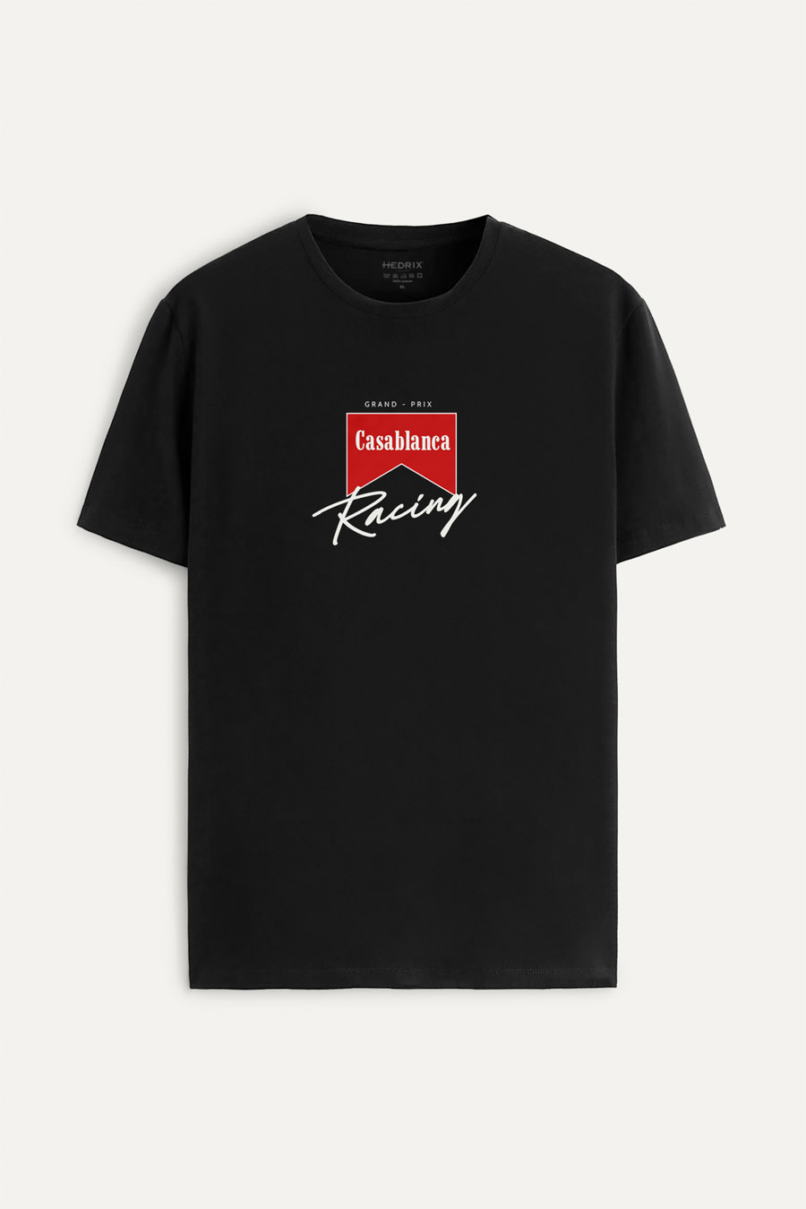 Tričko, Barva Černá, s Potiskem Casablanca Racing
