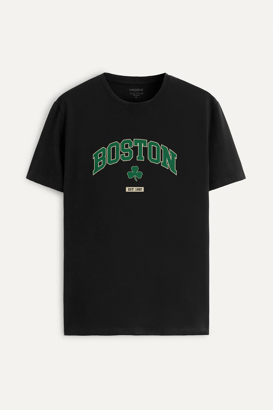 Levně Tričko, Barva Černá, s Potiskem Boston Legacy