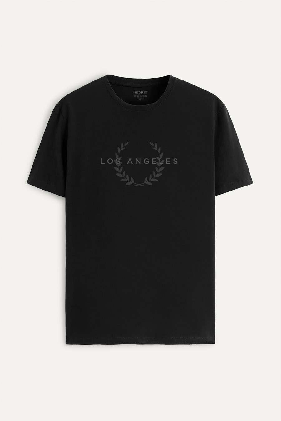 Tričko, Barva Černá, s Potiskem Los Angeles Winners