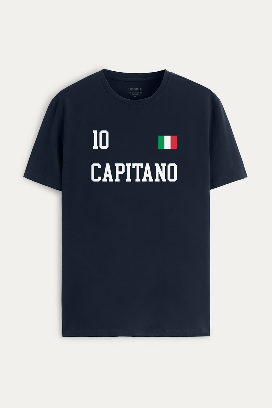 Tričko, Barva Modrá, s Potiskem Capitano Legend 10