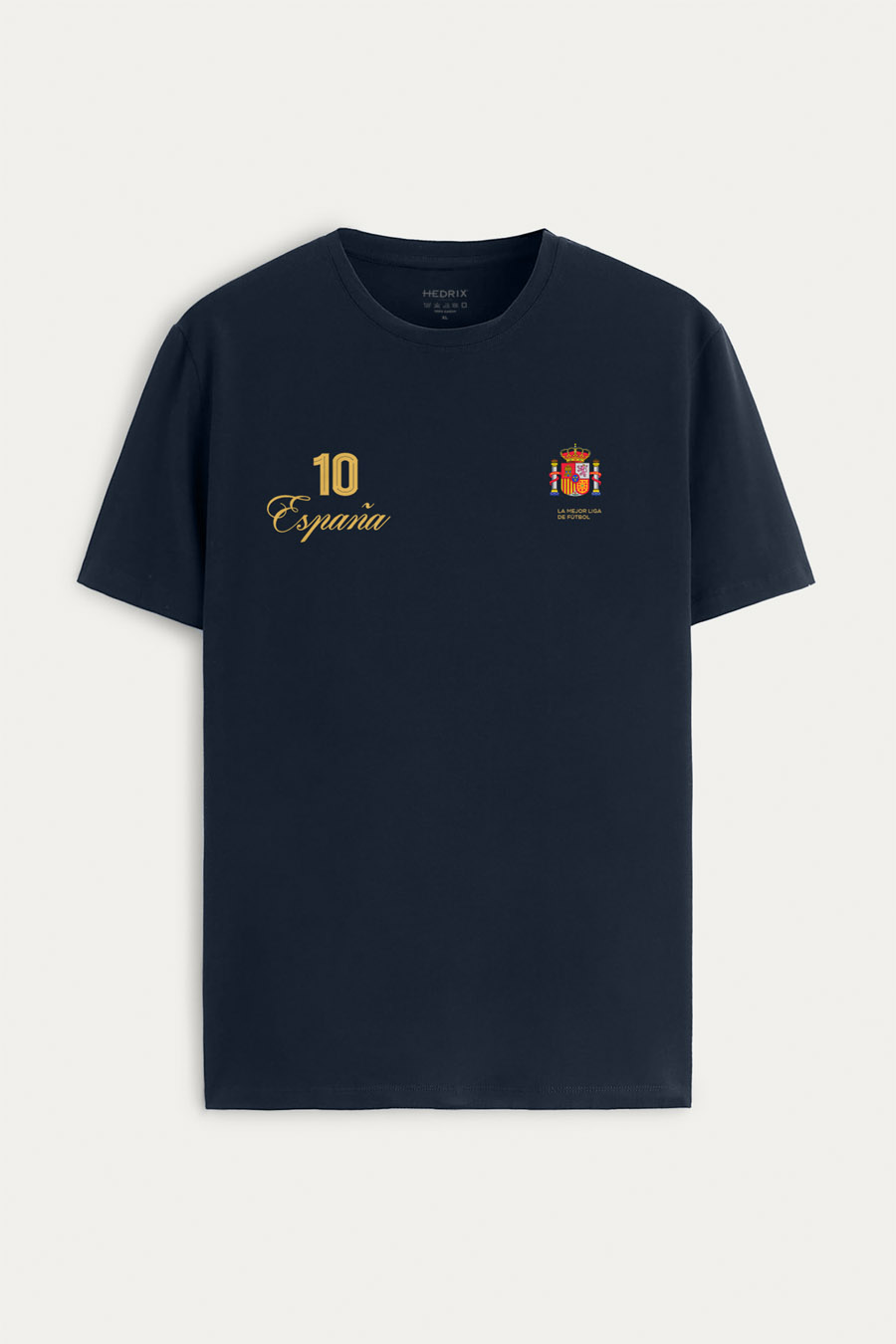 Tričko, Barva Modrá, s Potiskem El Maestro 10