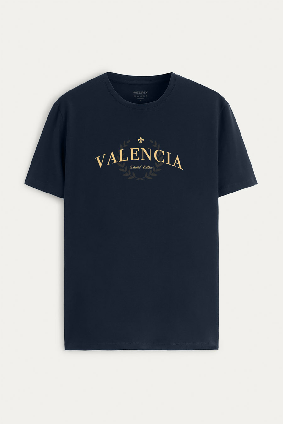 Tričko, Barva Modrá, s Potiskem Valencia Elite