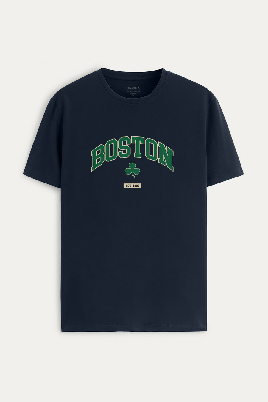 Tričko, Barva Modrá, s Potiskem Boston Legacy