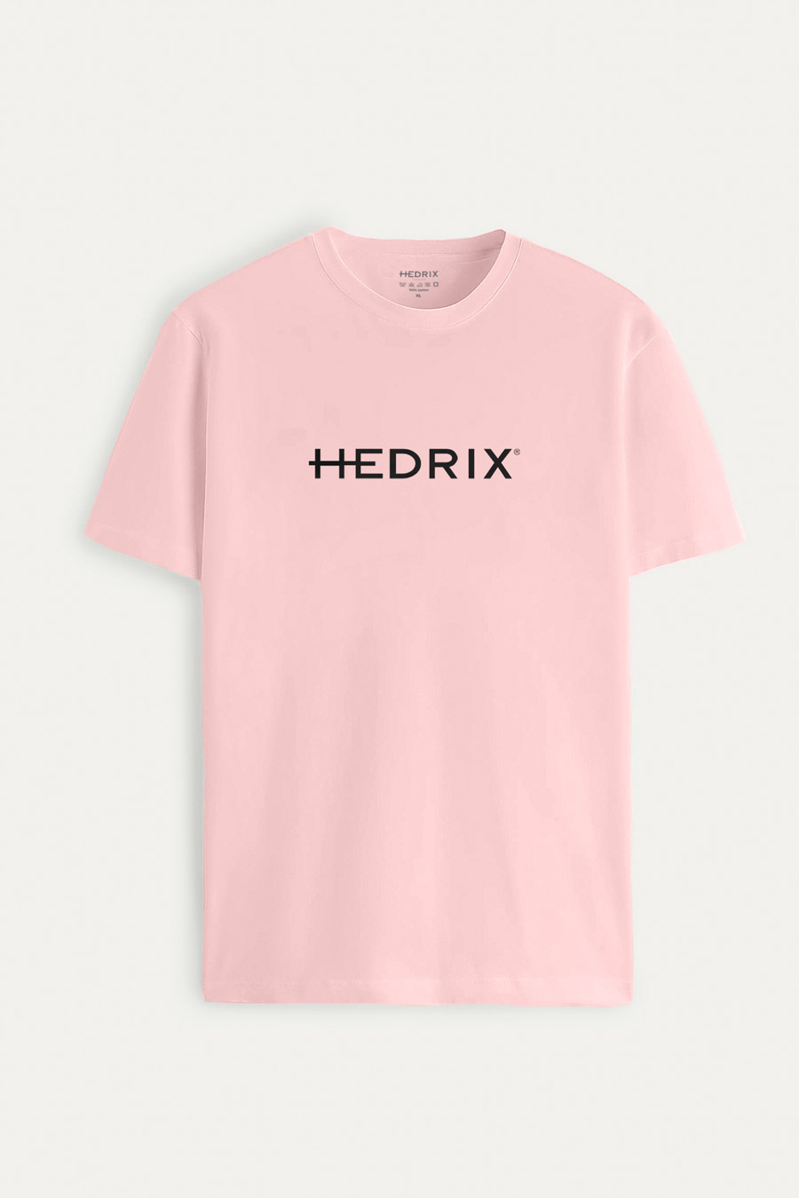 Levně Tričko, Barva Růžová, s Potiskem Hedrix Logo