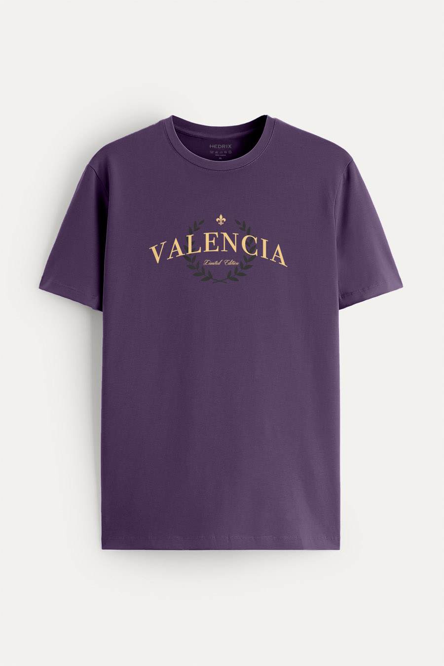 Tričko, Barva Fialová , s Potiskem Valencia Elite