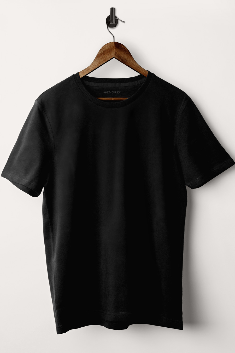 Tričko, Barva Černá, s Potiskem Basic T Shirt · záber 6