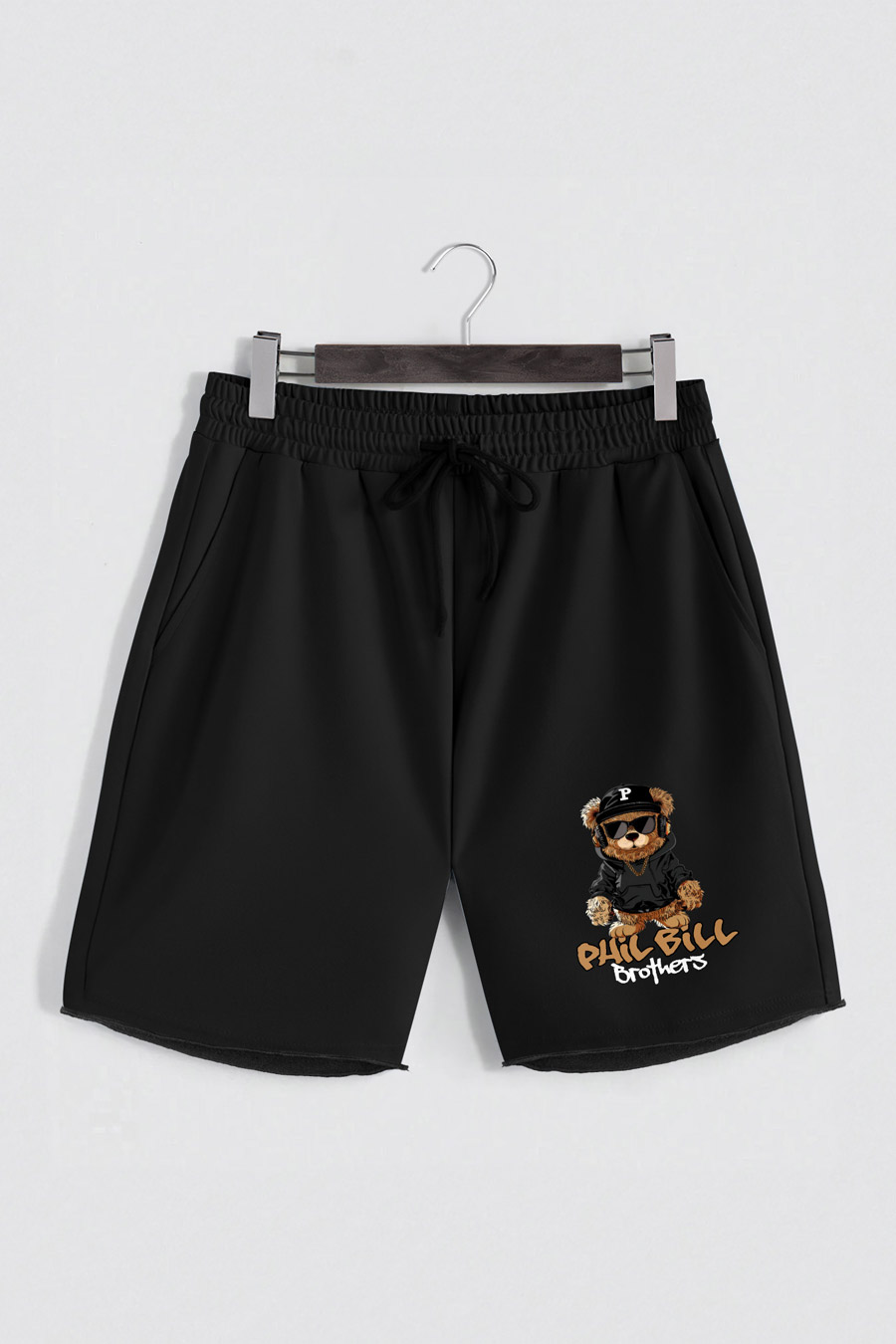 Kraťasy, Barva Bilá, s Potiskem Hedrix P Bear · záber 6