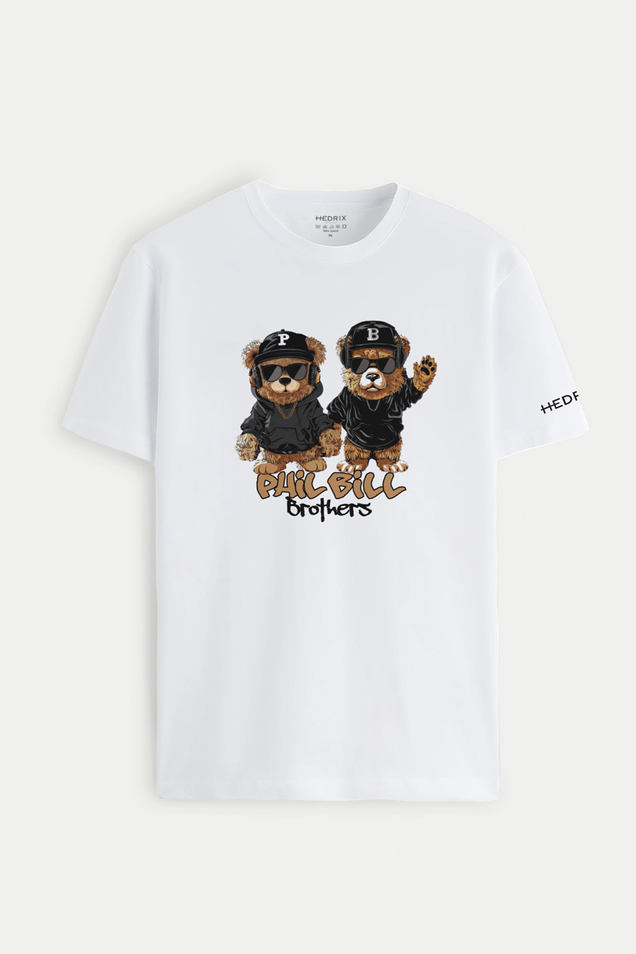Levně Tričko, Barva Bilá, s Potiskem Bears